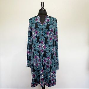 Nicole Abstract Print Dress Size Large